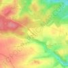 Mappa topografica Pfaffenberg, altitudine, rilievo