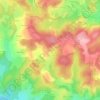Mappa topografica Guillerin, altitudine, rilievo