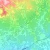 Mappa topografica Cornudella, altitudine, rilievo