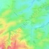 Mappa topografica Le Point du Jour, altitudine, rilievo