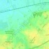 Mappa topografica Bornmoor, altitudine, rilievo