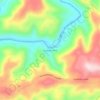 Mappa topografica Costa das Antas, altitudine, rilievo