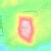 Mappa topografica Cerro Negro, altitudine, rilievo