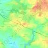 Mappa topografica La Clarté, altitudine, rilievo