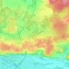 Mappa topografica La Basse Oreille, altitudine, rilievo