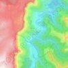 Mappa topografica Fereirettes, altitudine, rilievo