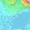 Mappa topografica Penzano, altitudine, rilievo