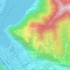 Mappa topografica Laghetto, altitudine, rilievo