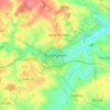 Mappa topografica Buckingham, altitudine, rilievo