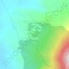 Mappa topografica Tayak Hill, altitudine, rilievo
