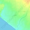 Mappa topografica Nazareno, altitudine, rilievo