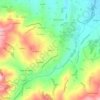 Mappa topografica Misano, altitudine, rilievo