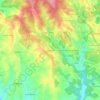 Mappa topografica Casal Novo, altitudine, rilievo