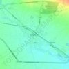 Mappa topografica Aranyaprathet, altitudine, rilievo