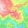 Mappa topografica Arnadelo, altitudine, rilievo