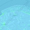 Mappa topografica Langwarden, altitudine, rilievo