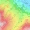 Mappa topografica Plommaz, altitudine, rilievo