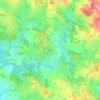 Mappa topografica Mante, altitudine, rilievo