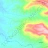 Mappa topografica Ροδιά, altitudine, rilievo