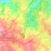 Mappa topografica Planèzes, altitudine, rilievo