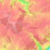 Mappa topografica La Mare aux Loups, altitudine, rilievo