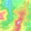 Mappa topografica Deusi, altitudine, rilievo