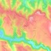 Mappa topografica Saint-Julien de Rodelle, altitudine, rilievo