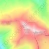 Mappa topografica Galmihorn, altitudine, rilievo