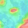 Mappa topografica Froidmont, altitudine, rilievo