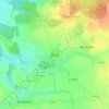 Mappa topografica Börln, altitudine, rilievo