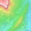 Mappa topografica Le Col de l'Arzelier, altitudine, rilievo