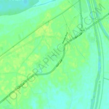 Mappa topografica Babarloi, altitudine, rilievo