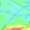 Mappa topografica Calbitz, altitudine, rilievo