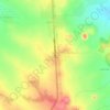 Mappa topografica Ouro Donka, altitudine, rilievo