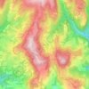 Mappa topografica Vaggimàl, altitudine, rilievo