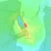 Mappa topografica Budj Bim, altitudine, rilievo