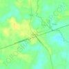 Mappa topografica Bleakwood, altitudine, rilievo
