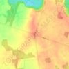 Mappa topografica Varna, altitudine, rilievo