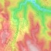 Mappa topografica Reichstein, altitudine, rilievo