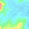 Mappa topografica San Isidro, altitudine, rilievo