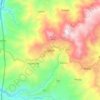 Mappa topografica Tadian, altitudine, rilievo