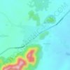 Mappa topografica Bidzar Tela, altitudine, rilievo