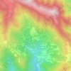 Mappa topografica Villagrossa, altitudine, rilievo