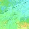 Mappa topografica Klitzschen, altitudine, rilievo