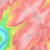 Mappa topografica Olk, altitudine, rilievo