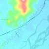 Mappa topografica Bascaran, altitudine, rilievo