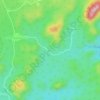 Mappa topografica Yerakapuram, altitudine, rilievo