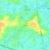 Mappa topografica Vijfwegen, altitudine, rilievo