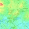 Mappa topografica Brarupholz, altitudine, rilievo