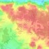 Mappa topografica Littré, altitudine, rilievo